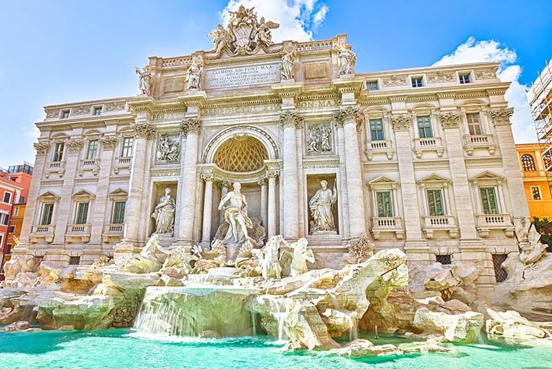 Rome Trevi Fountain