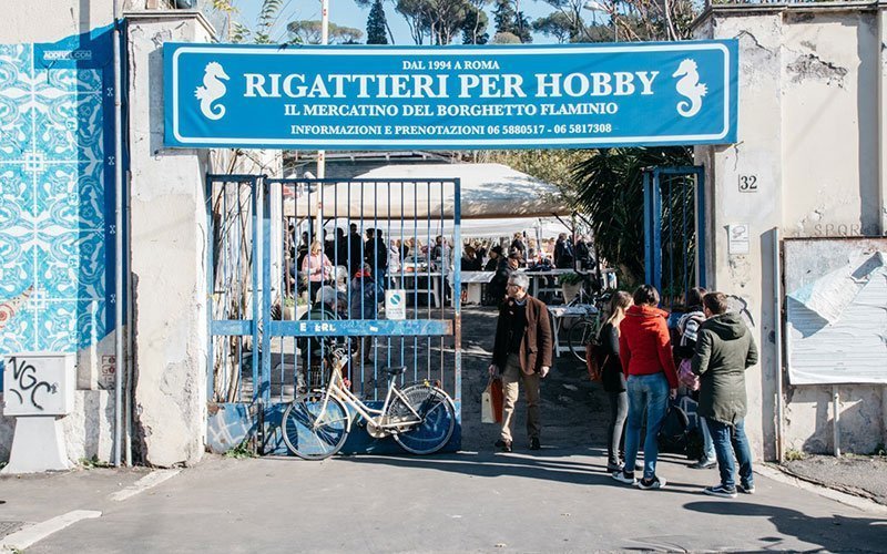 Vintage Market Rome Borghetto Flaminio
